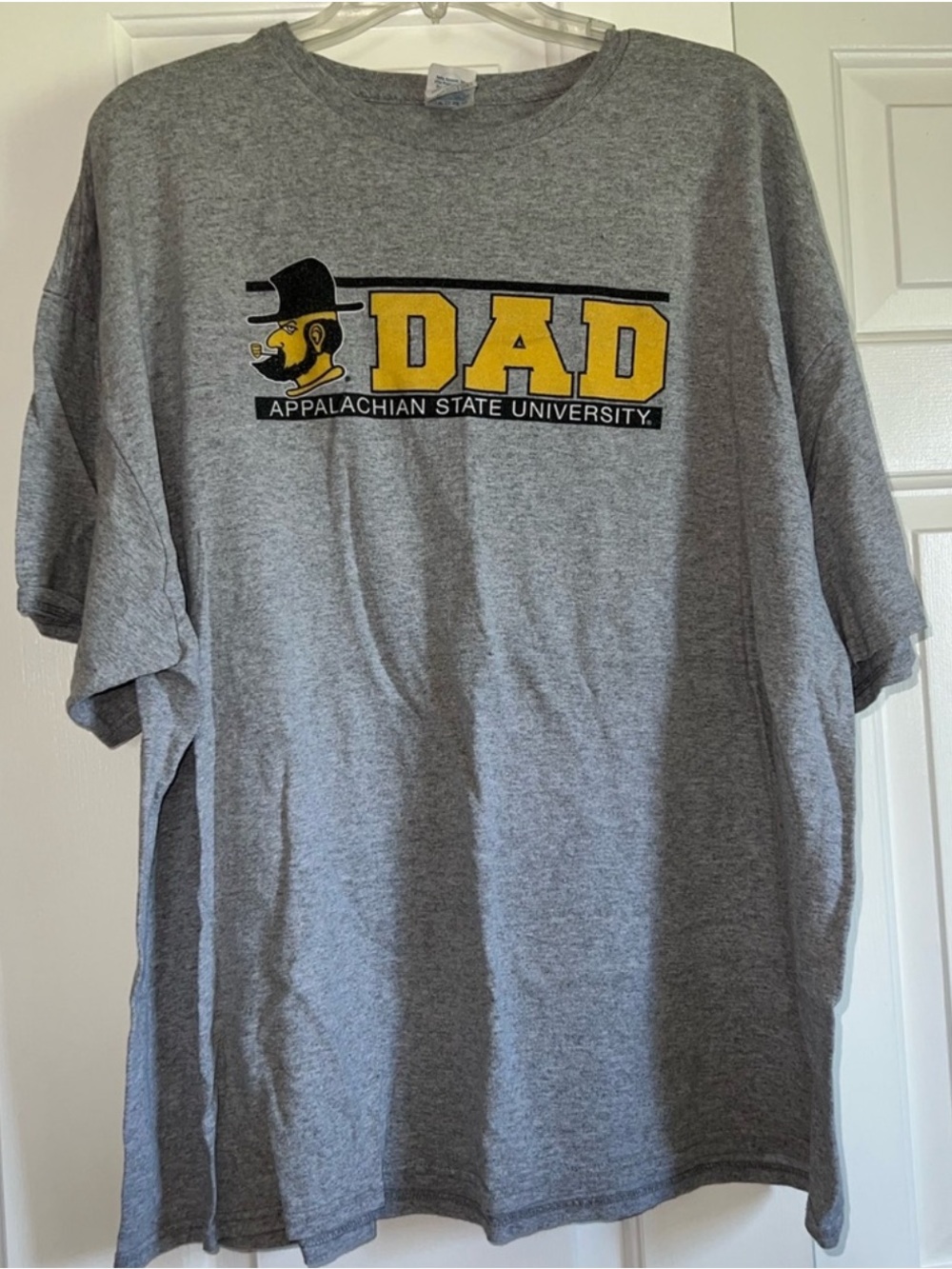 Appalachian State University Gray 'Dad' Short Sleeve T-Shirt